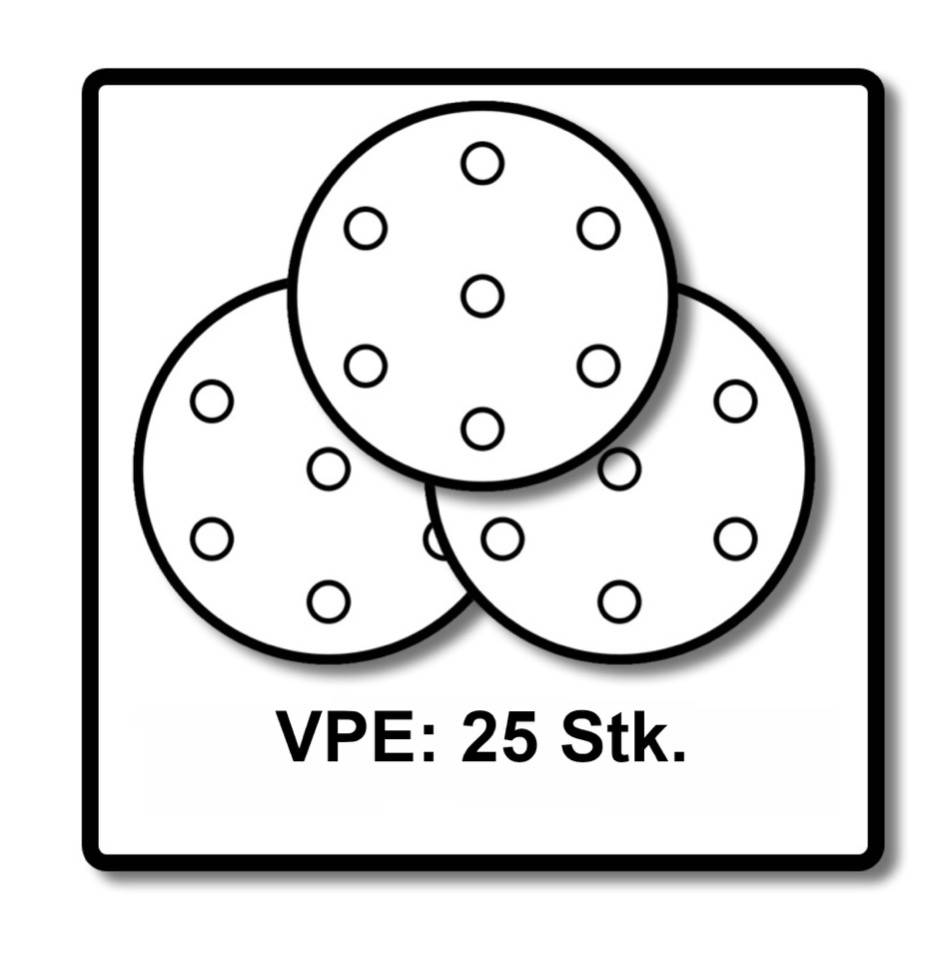 Festool STF D225/128 Schleifscheibe Granat P100 225 mm 25 Stk. ( 205656 ) für Langhalsschleifer PLANEX