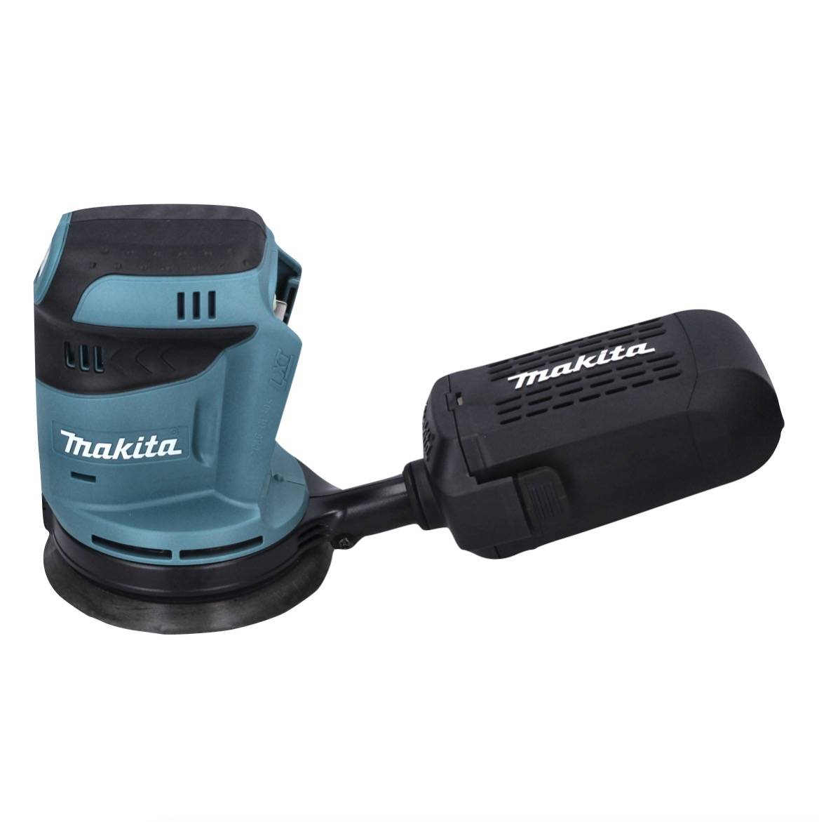 Makita DBO 180 SYJ Akku Exzenterschleifer 18 V 125 mm + 2x Akku 1,5 Ah + Ladegerät + Makpac