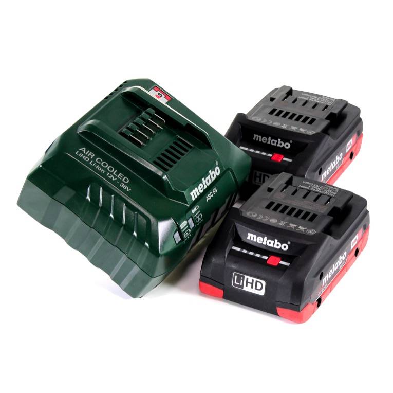 Metabo MT 18 LTX BL QSL Akku Multitool 18 V Brushless Starlock Plus + 2x Akku 4,0 Ah + Ladegerät + metaBOX