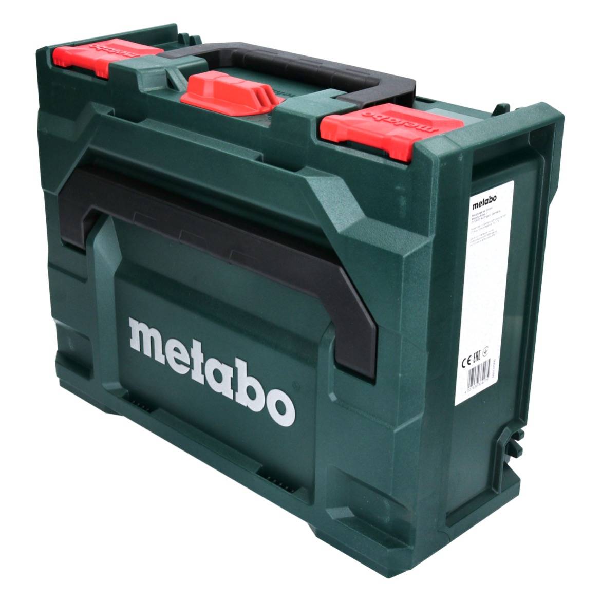 Metabo metaBOX 145 Set 4x System Werkzeug Koffer Stapelbar 396 x 296 x 145 mm + 4x Universaleinlage