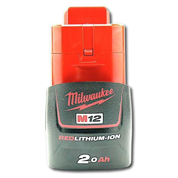 Milwaukee M12 B2 12 V - 2,0 Ah / 2000 mAh Li-Ion Akku