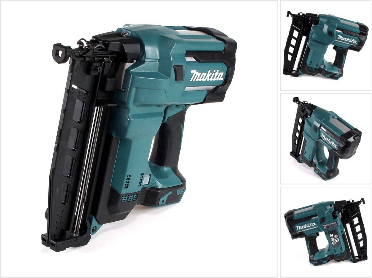 Makita DBN 600 Z Akku Stauchkopfnagler 18V Solo - ohne Akku, ohne Ladegerät
