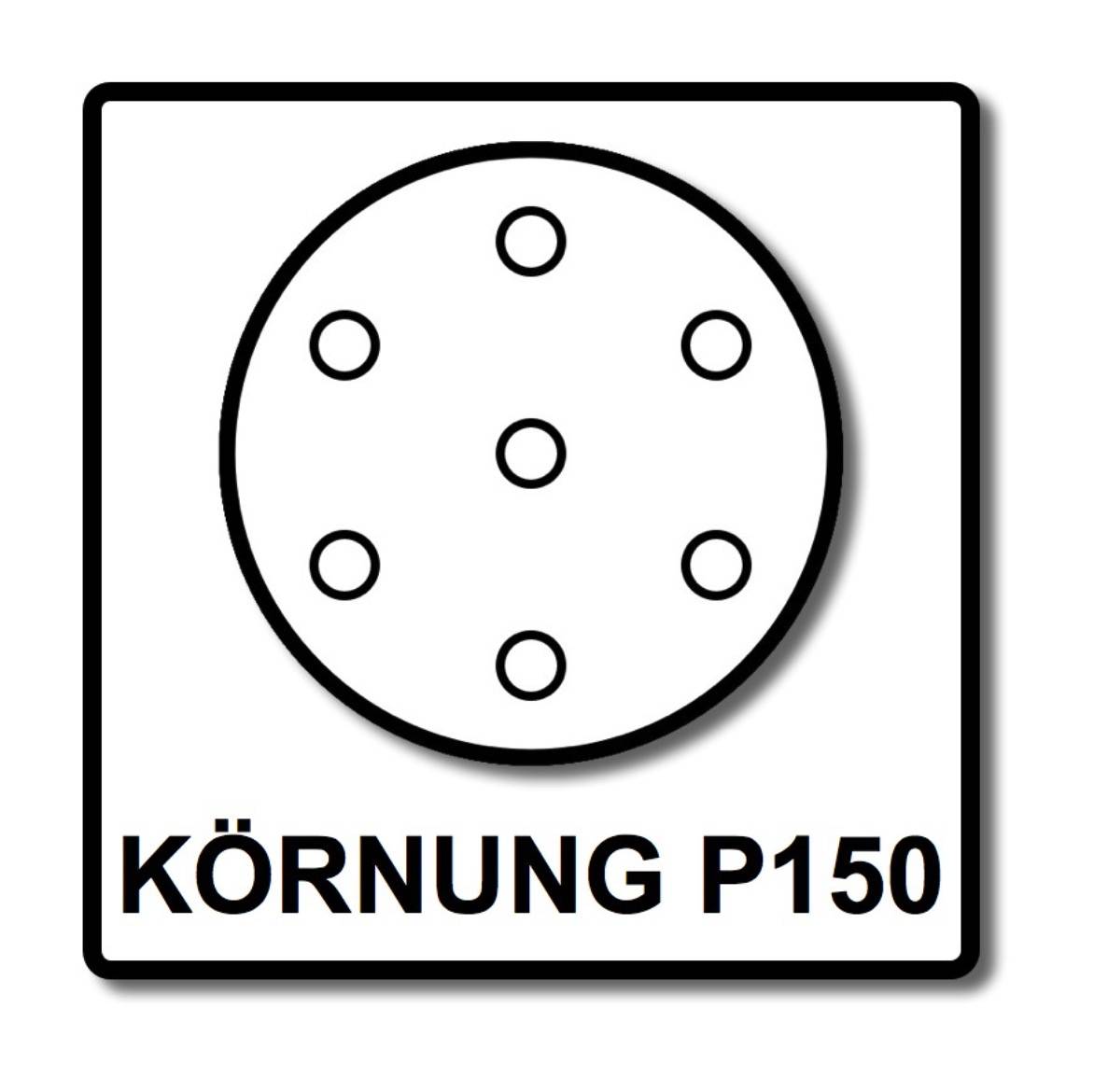 Festool STF D150/48 Rubin 2 RU2/50 Schleifscheiben, P150, 150 mm / 50 Stk. ( 575191 )