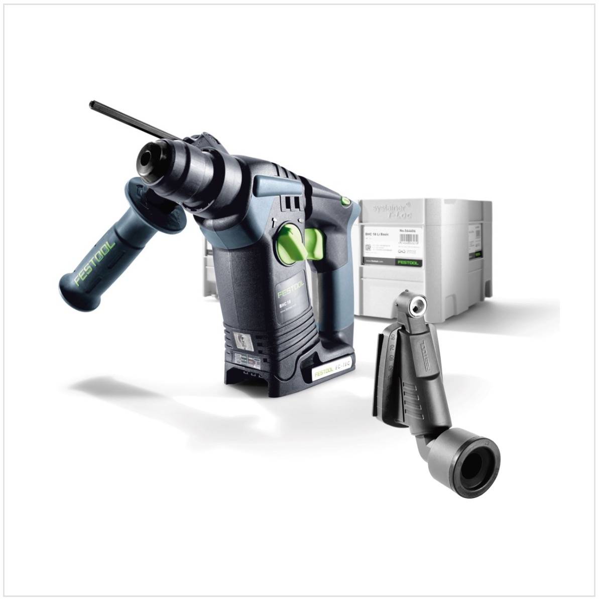 Festool BHC 18 Li Basic Akku Bohrhammer 18V ( 574723 ) 25Nm Brushless Solo im Systainer + Bohrstaubdüse - ohne Akku, ohne Ladegerät