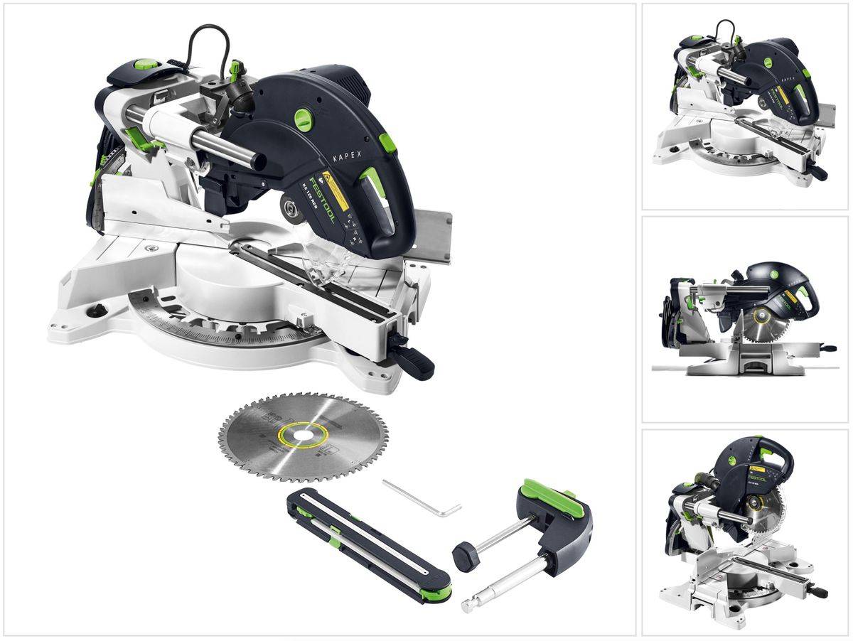 Festool KS 120 REB Kapp Zugsäge KAPEX 1600W 260mm ( 575302 ) - Nachfolger von KS 120 EB ( 561283 )