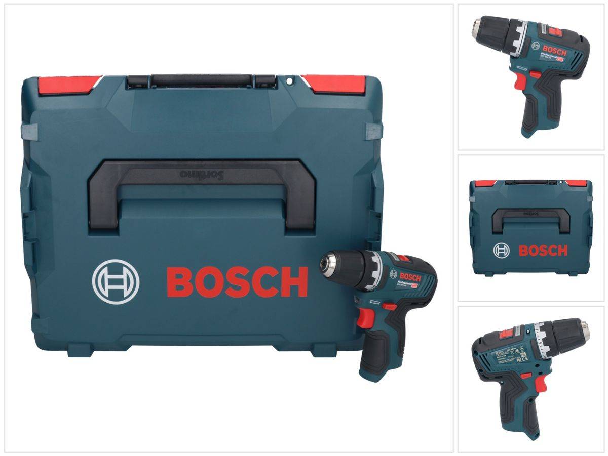 Bosch GSR 12V-35 Professional Akku Bohrschrauber 12 V 35 Nm Brushless ( 06019H8001 ) + L-Boxx - ohne Akku, ohne Ladegerät