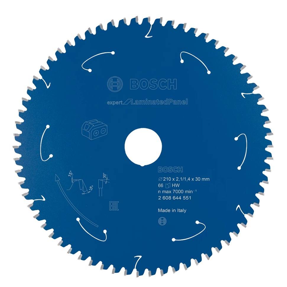 Bosch Professional Expert for Laminated Panel Kreissägeblatt 216 x 30 x 2,1 mm 66 Zähne ( 2608644551 )