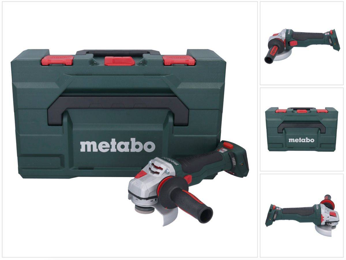 Metabo WB 18 LTX BL 15-125 Quick Akku Winkelschleifer 18 V 125 mm Brushless + metaBOX ( 601730840 ) - ohne Akku, ohne Ladegerät