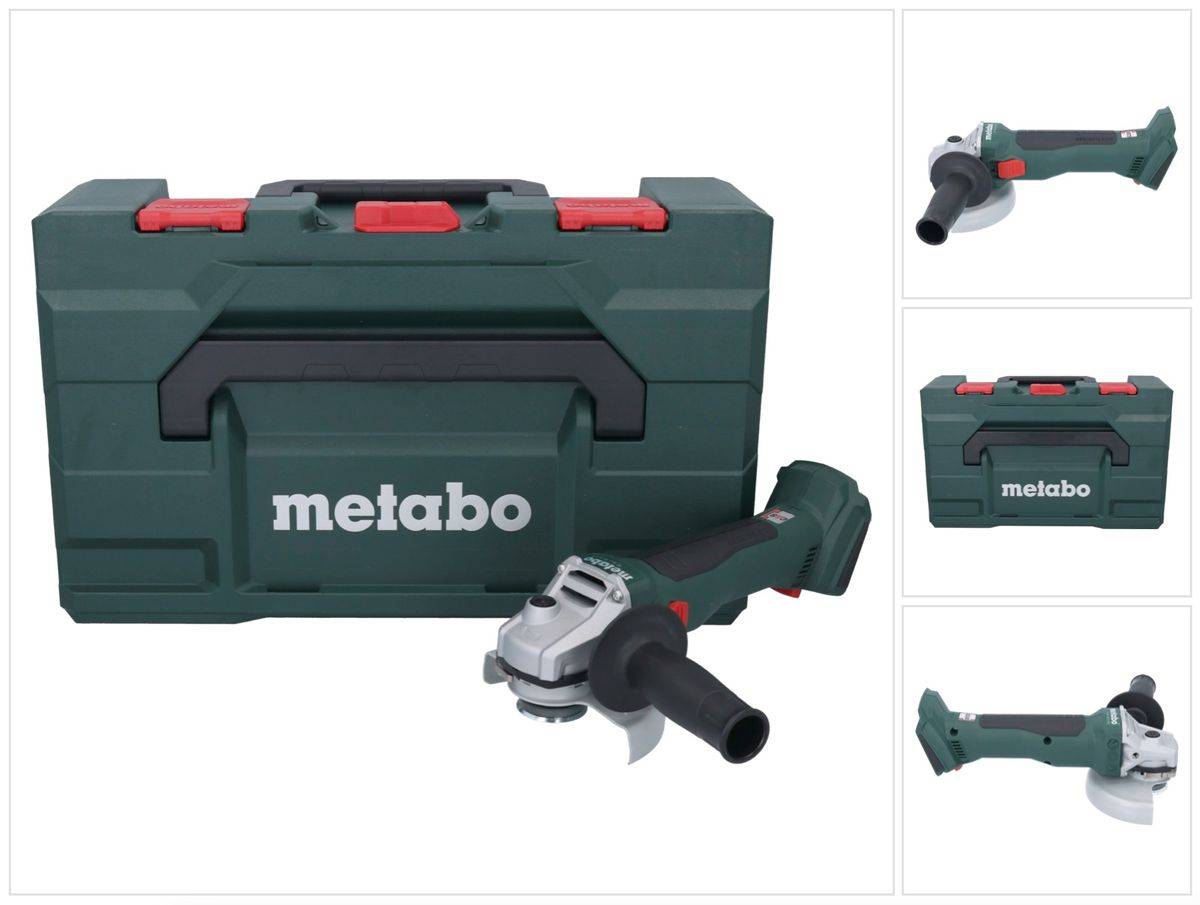 Metabo W 18 L BL 9-125 Akku Winkelschleifer 18 V 125 mm Brushless + metaBOX ( 602374840 ) - ohne Akku, ohne Ladegerät