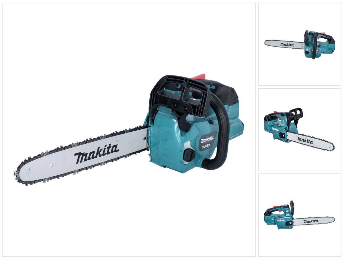 Makita DUC 356 ZB Akku Kettensäge 36 V ( 2x 18 V ) 35 cm Brushless Solo - ohne Akku, ohne Ladegerät