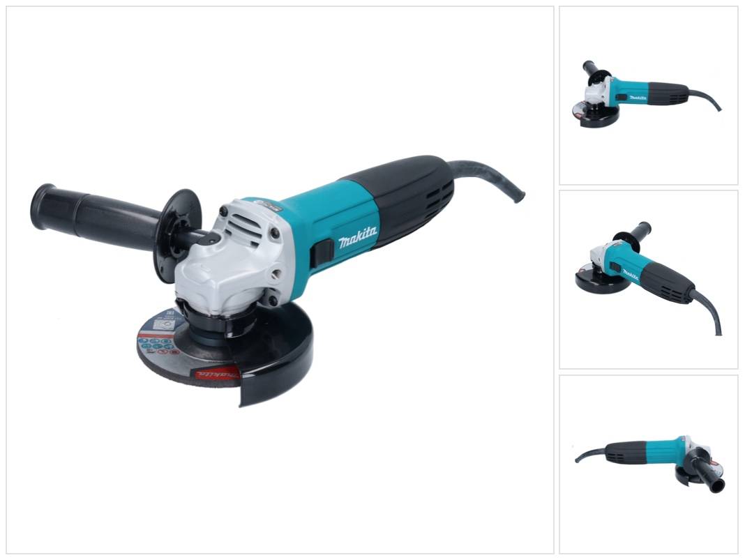 Makita GA 4530 R Winkelschleifer 750 Watt 115 x 22,23 mm Solo