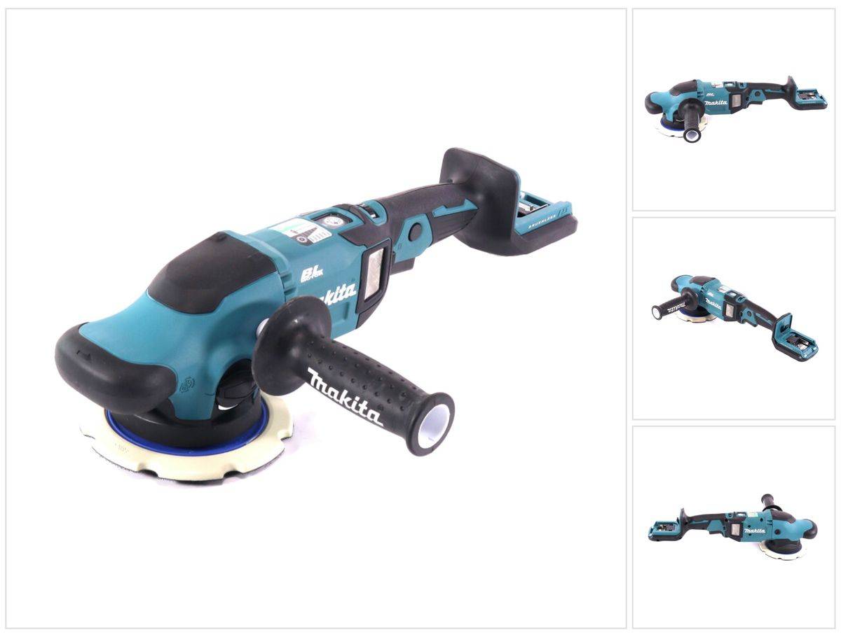 Makita DPO 600 Z Akku Exzenterpolierer 18 V 150 mm XPT Brushless Solo - ohne Akku, ohne Ladegerät