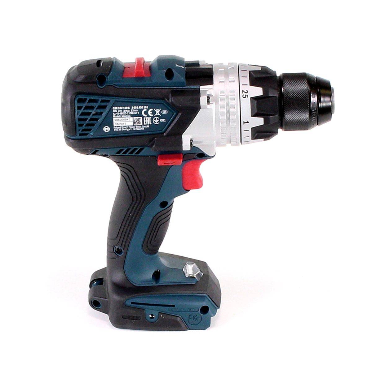 Bosch GSR 18V-110 C Akku Bohrschrauber 18V 110Nm Brushless Solo + L-Boxx ( 06019G0109 ) - ohne Akku, ohne Ladegerät