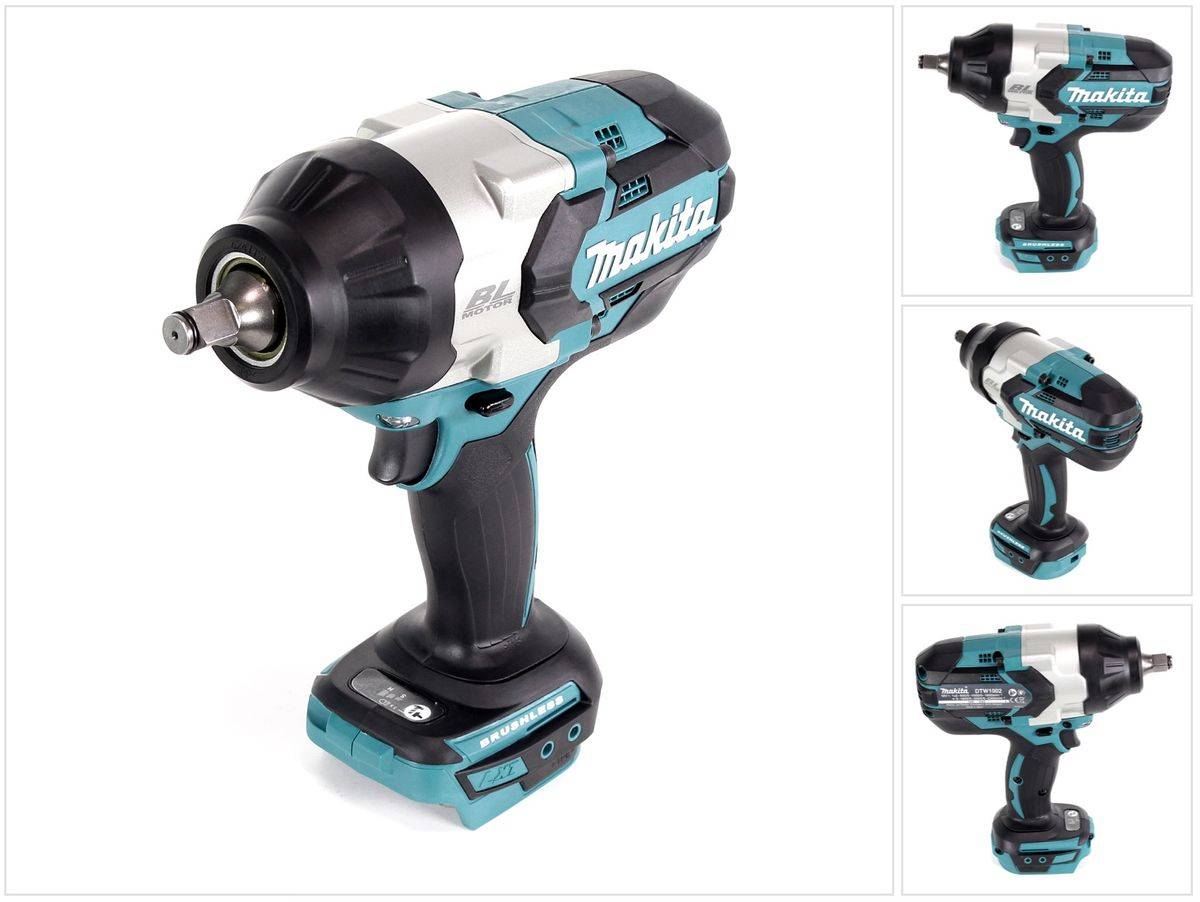 Makita DTW 1002 Z Akku Schlagschrauber 1/2“ 18V 1000Nm Brushless Solo - ohne Akku, ohne Ladegerät