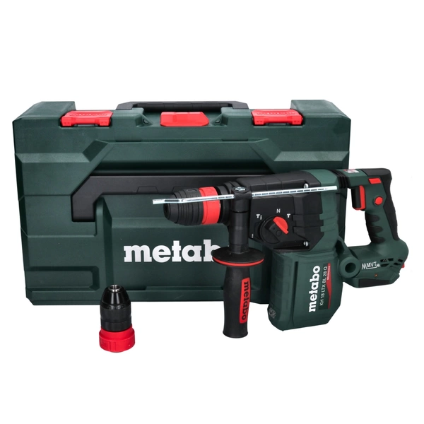 Metabo KH 18 LTX BL 28 Q Akku Bohrhammer 18 V 3 J SDS plus Brushless ( 601715840 ) + metaBOX - ohne Akku, ohne Ladegerät Metabo KH 18 LTX BL 28 Q Akku Bohrhammer 18 V 3 J SDS plus Brushless ( 601715840 ) + metaBOX - ohne Akku, ohne Ladegerät