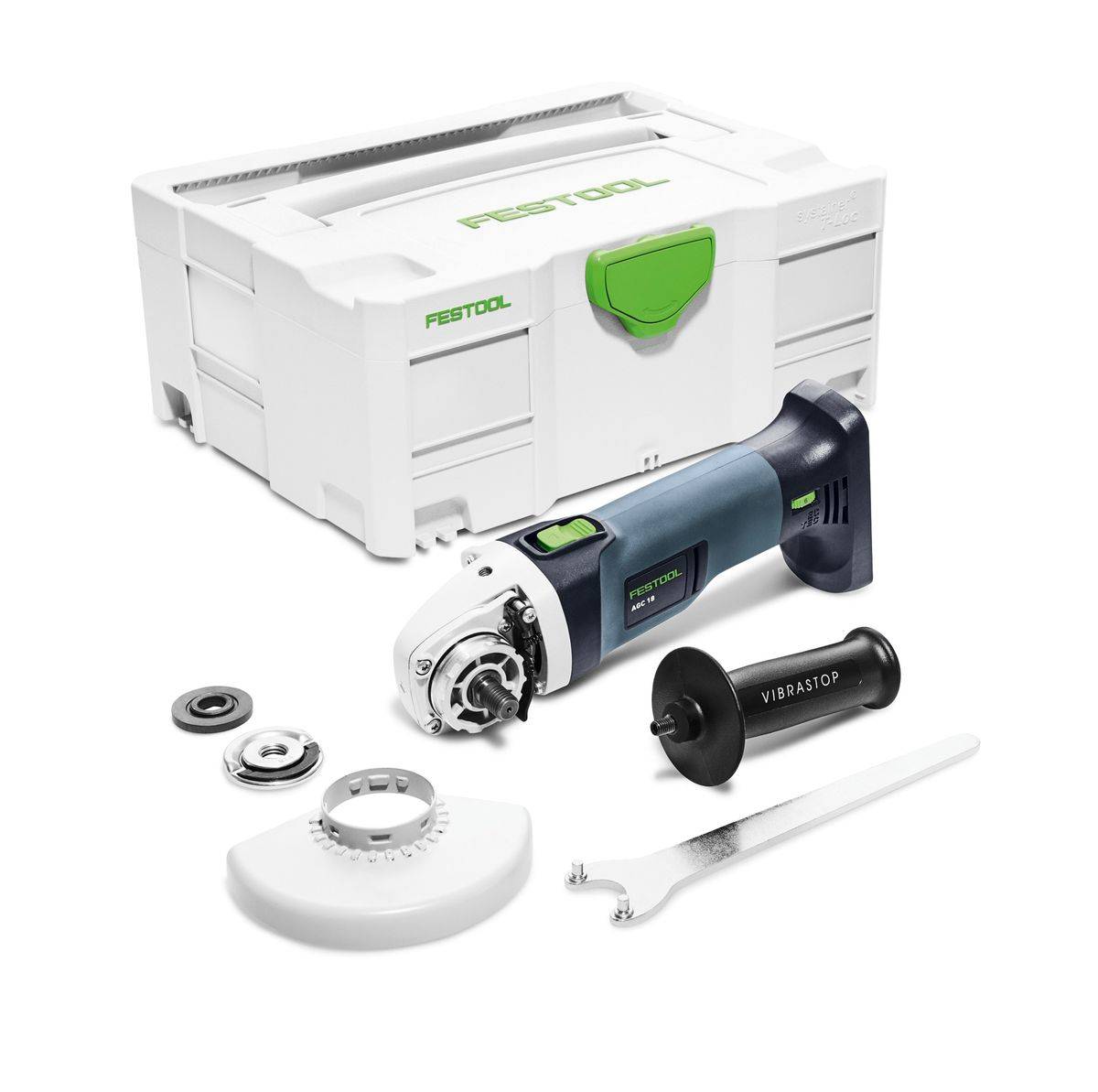 Festool AGC 18-125 Li EB-Basic Akku Winkelschleifer 125mm 18V Brushless ( 575343 ) + systainer - ohne Akku, ohne Ladegerät