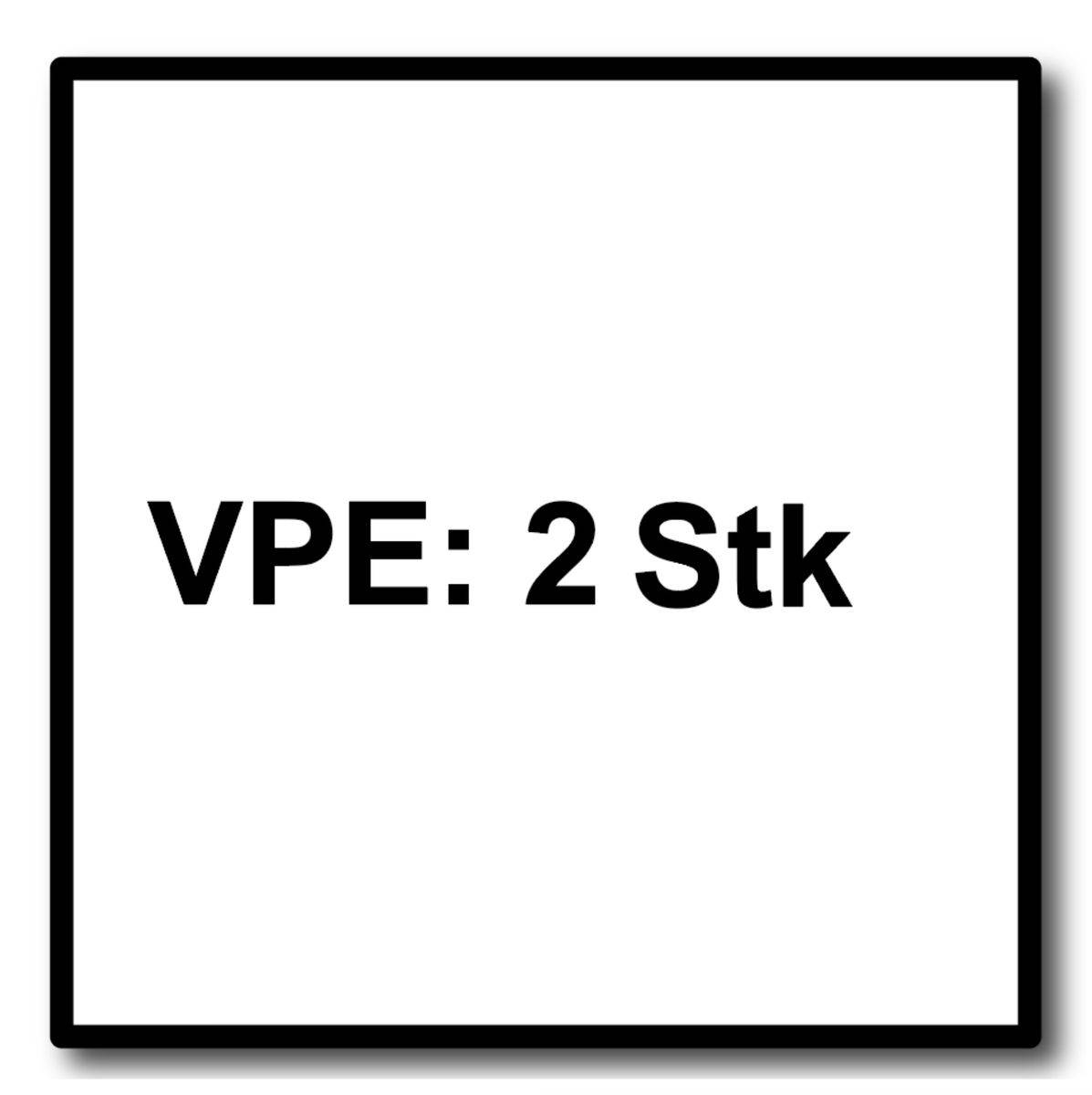 Festool HM 75/4,5/2 Building Materials Abrasive Materials Stichsägeblatt 75 mm 2 Stk. ( 2x 204343 ) gips- und zementgebundene Span- und Faserplatten