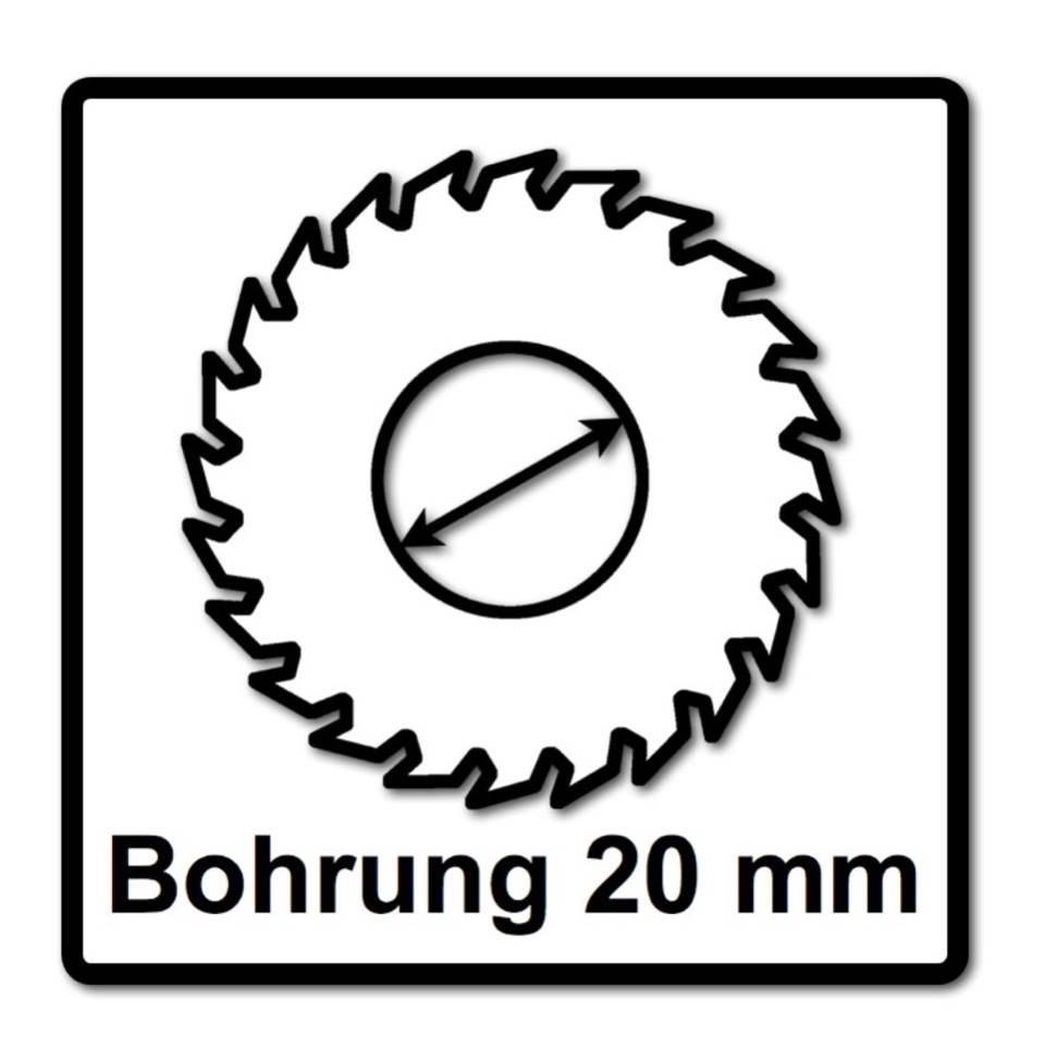 Festool Kreissägeblatt 2x Laminate/HPL HW 160 x 1,8 x 20 TF52 ( 2x 205554 ) für Tauchsägen TS 55 F, TSC 55 K & Handkreissägen HK 55, HKC 55