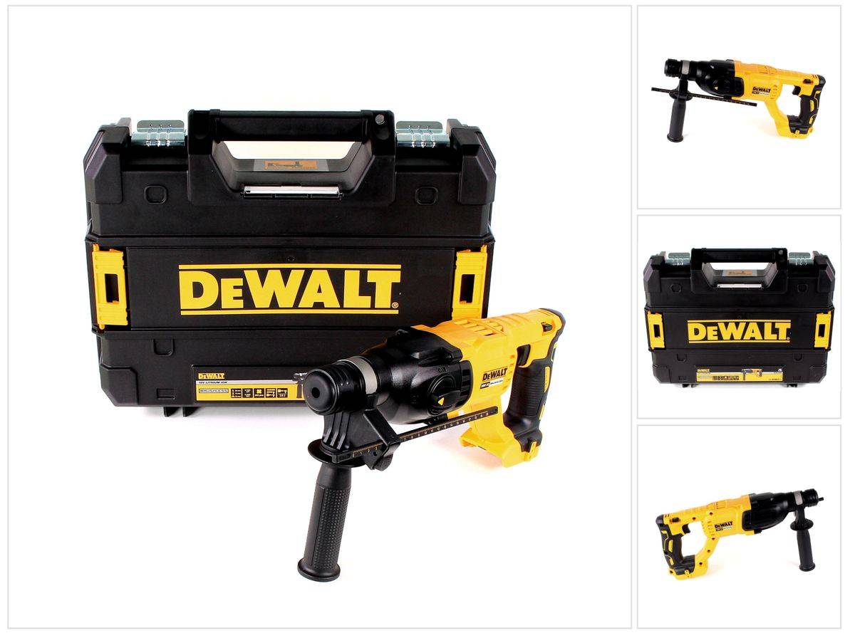 DeWalt DCH 133 NT Akku Kombihammer 18 V 2,6 J SDS plus Brushless + TSTAK - ohne Akku, ohne Ladegerät
