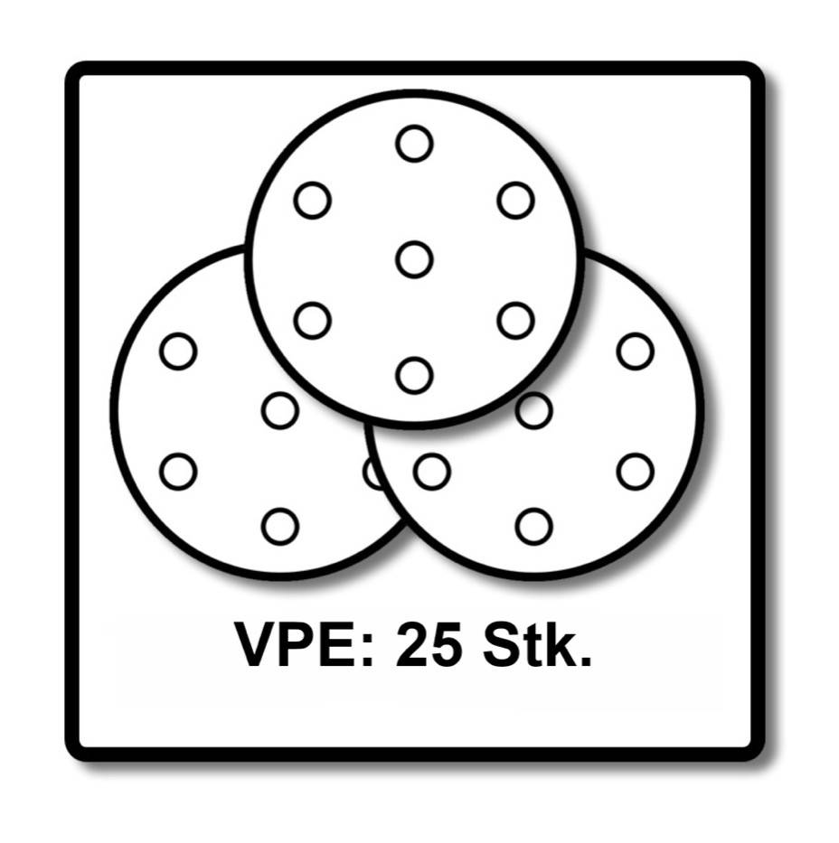 Festool STF D225/128 Schleifscheibe Granat P40 225 mm 25 Stk. ( 205653 ) für Langhalsschleifer PLANEX
