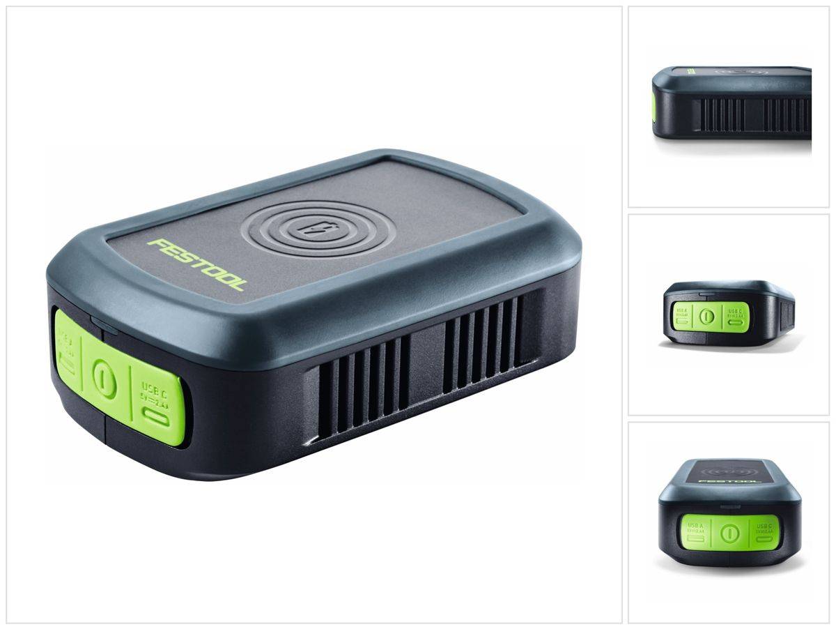 Festool PHC 18 Handy Ladestation ( 577155 ) Induktionsladung / USB-A / USB-C