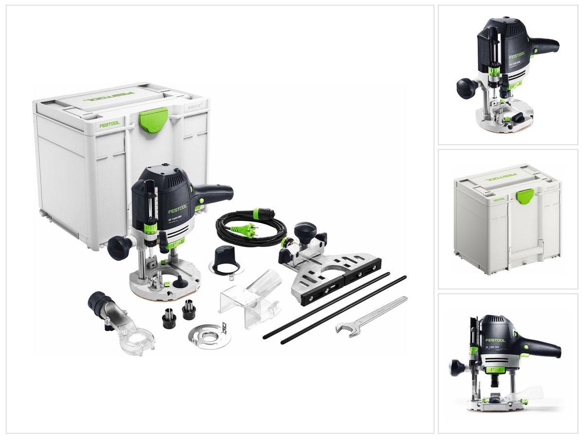 Festool OF 1400 EBQ-Plus Oberfräse 1400 W 6 - 12,7 mm + Systainer ( 576207 )