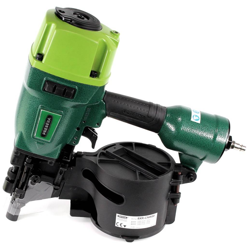 Prebena 8XR-CNW90 Coilnagler Druckluftnagler im Transportkoffer