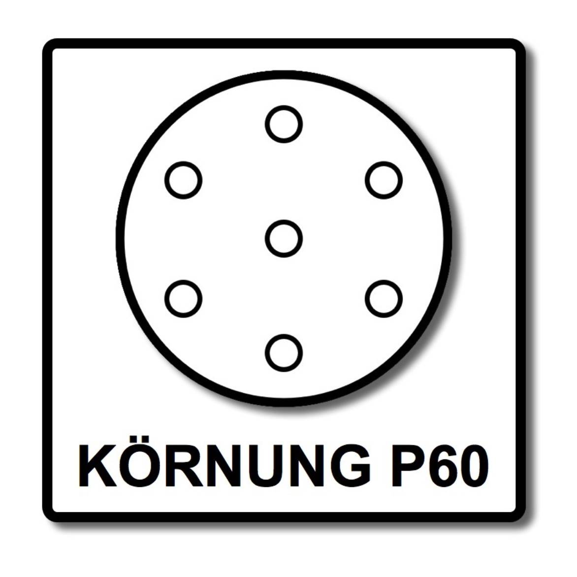 Festool STF D150/48 Rubin 2 RU2/50 Schleifscheiben, P60, 150 mm / 50 Stk. ( 575187 )