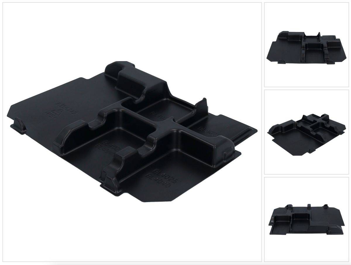 Makita System Einlage für XGT Akku Starter Set DC40RA + 4 Akkus ( 835G74-2 ) Tiefziehteil für Makpac