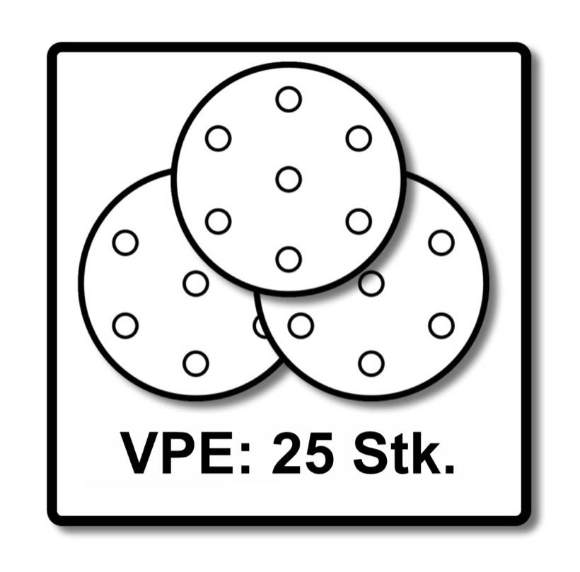 Festool STF D225/48 Schleifscheibe Saphir P36 225 mm 25 Stk. ( 205652 ) für Langhalsschleifer PLANEX - Nachfolger von 495175