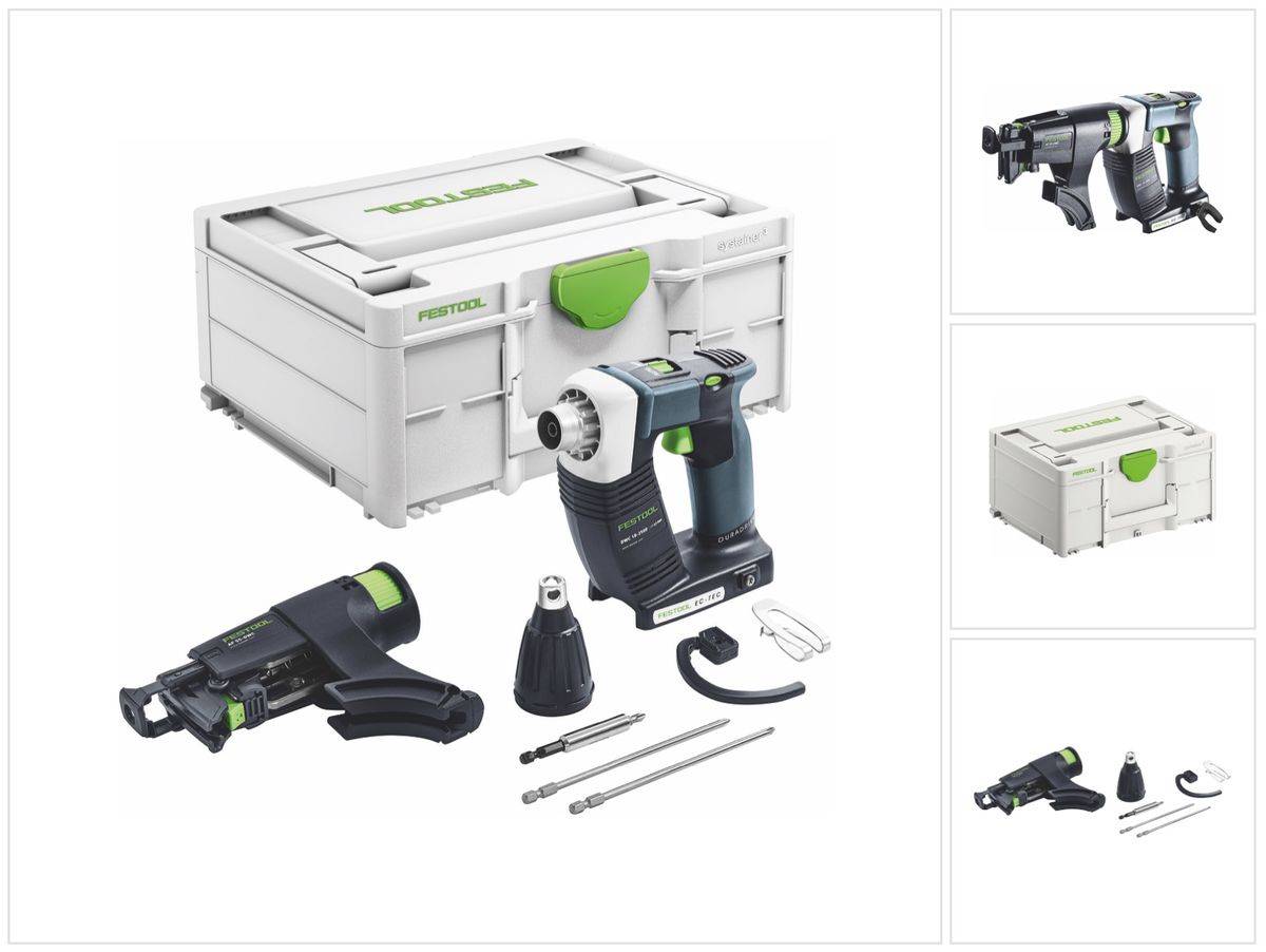 Festool DURADRIVE DWC 18-2500 Basic Akku Bauschrauber 18 V 18 Nm Brushless ( 576497 ) + Systainer - ohne Akku, ohne Ladegerät ( Nachfolger von