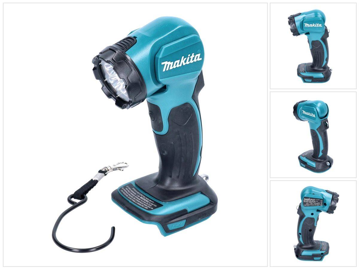 Makita DEADML 815 LED Akku Handleuchte 14,4 - 18 V 160 lm Solo - ohne Akku, ohne Ladegerät