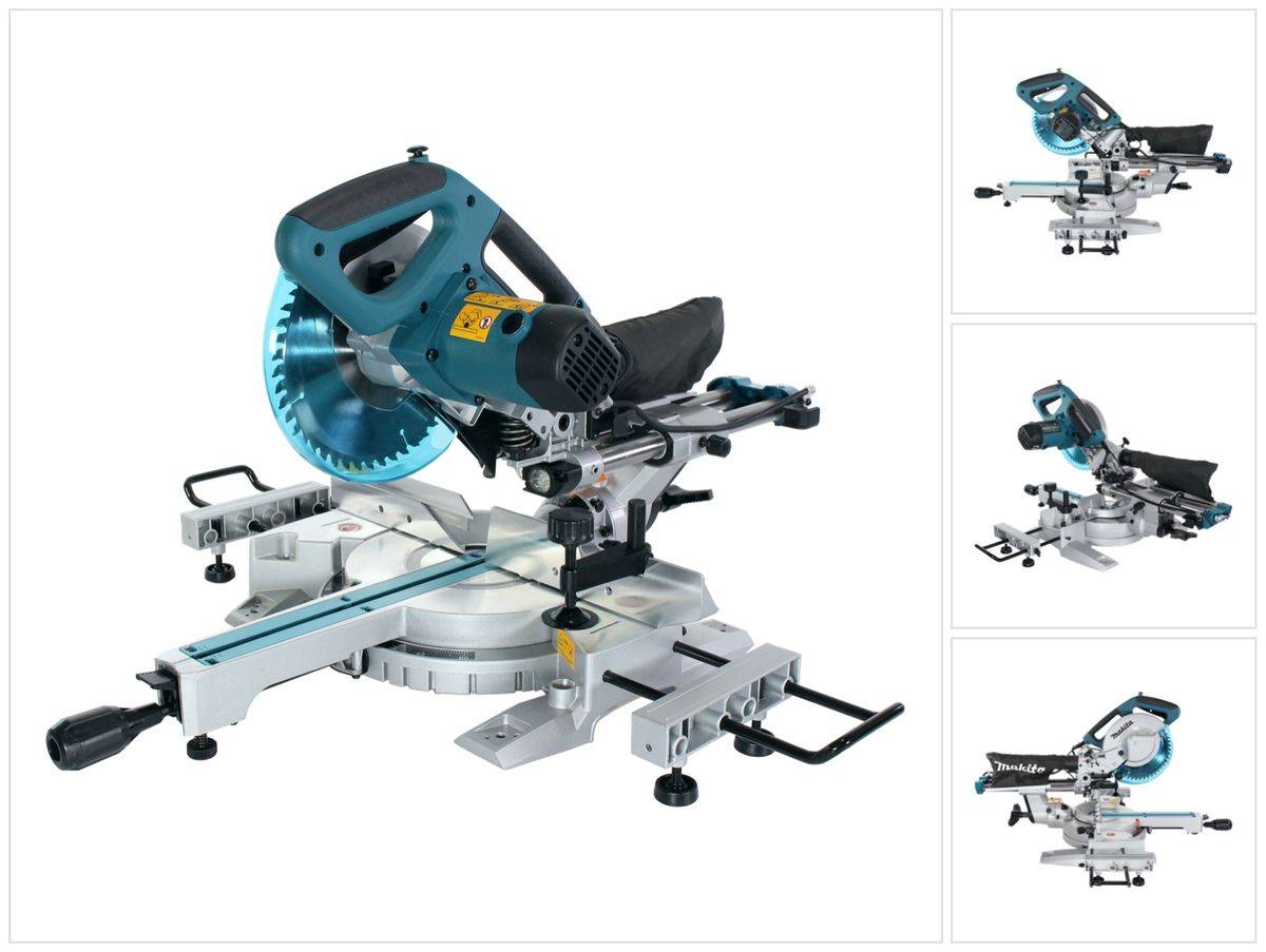 Makita LS 0815 FLN Kappsäge Gehrungssäge Tischkreissäge 1400 Watt 216 mm