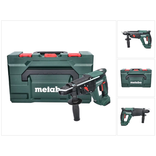 Metabo KH 18 LTX 24 Akku Kombihammer 18 V 2,1 J SDS plus + metaBOX ( 601712840 ) - ohne Akku, ohne Ladegerät Metabo KH 18 LTX 24 Akku Kombihammer 18 V 2,1 J SDS plus + metaBOX ( 601712840 ) - ohne Akku, ohne Ladegerät