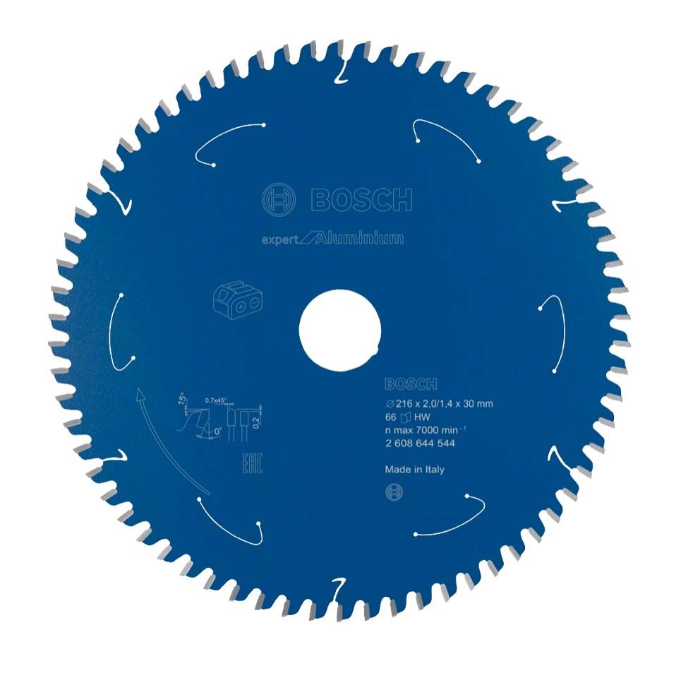 Bosch Professional Expert for Aluminium Kreissägeblatt 216 x 30 x 2 mm 66 Zähne ( 2608644544 )