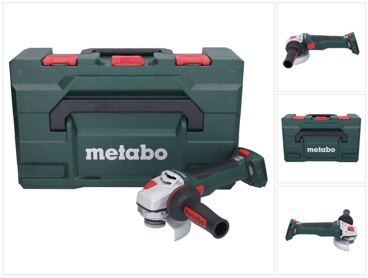 Metabo WB 18 LT BL 11-125 Quick Akku Winkelschleifer 18 V 125 mm Brushless + metaBOX ( 613054840 ) - ohne Akku, ohne Ladegerät