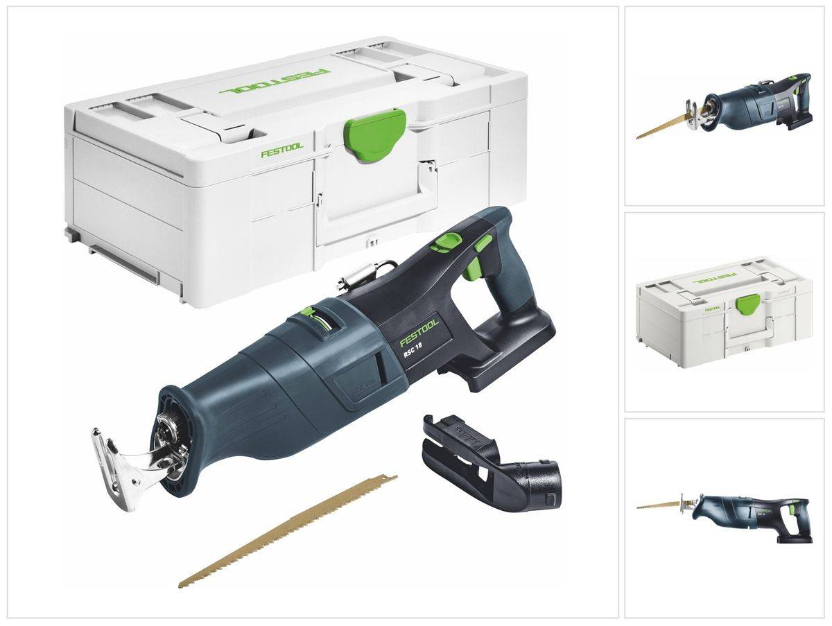 Festool RSC 18 EB-Basic Akku Säbelsäge 18 V Brushless ( 576947 ) + Systainer - ohne Akku, ohne Ladegerät