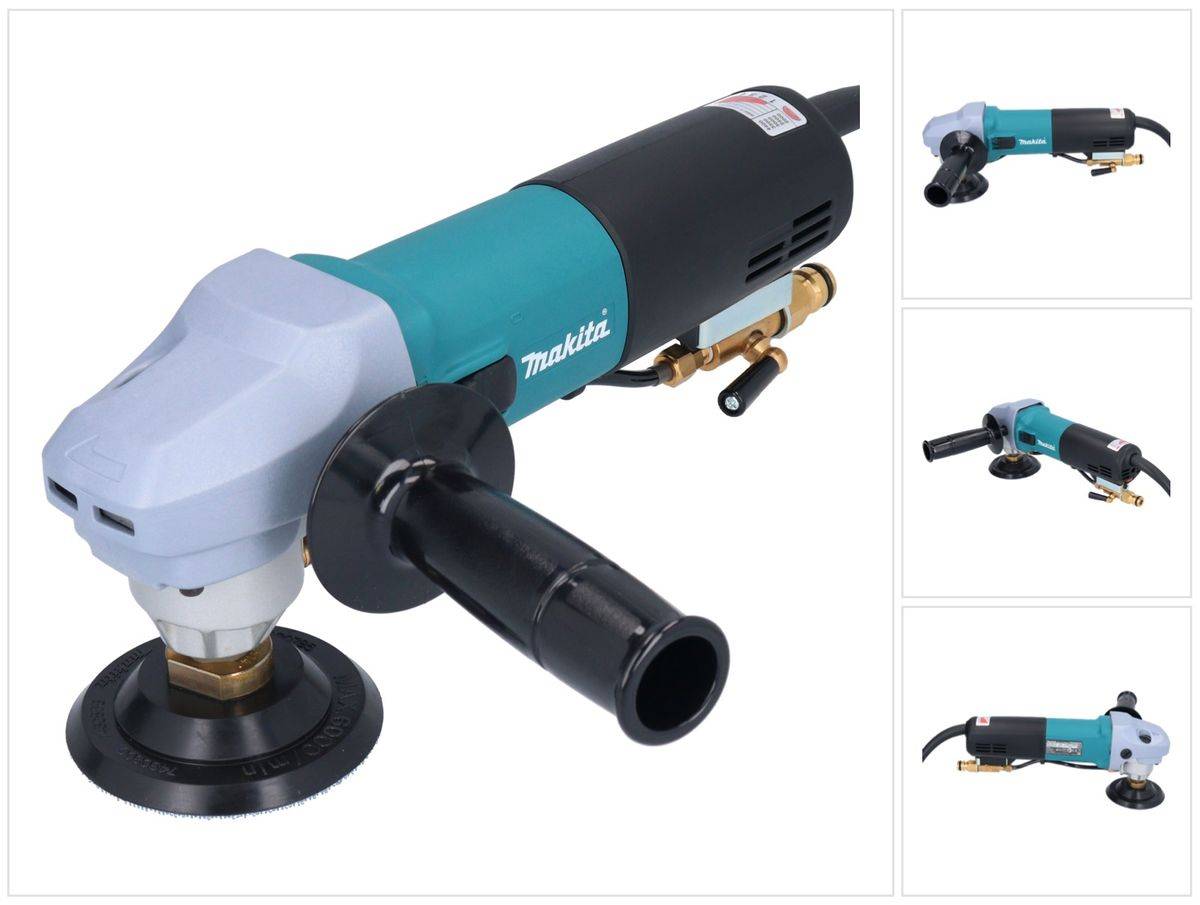 Makita PW 5000 CH Nass Steinpolierer 900 Watt 100 mm Solo - ohne Trenntrafo