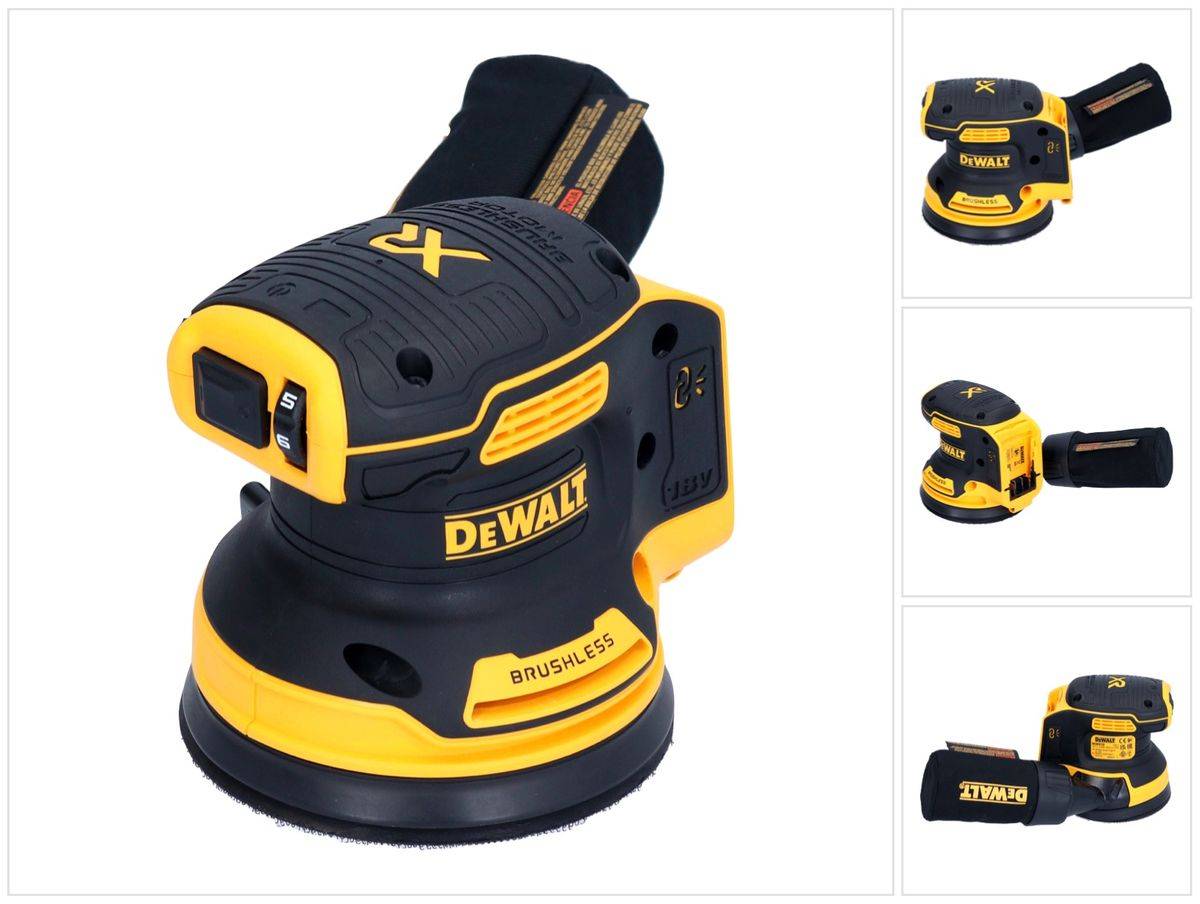 DeWalt DCW 210 N Akku Exzenterschleifer 18 V 125 mm Brushless Solo - ohne Akku, ohne Ladegerät