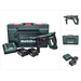 Metabo KH 18 LTX 24 Akku Kombihammer 18 V 2,1 J SDS plus + 2x Akku 4,0 Ah + Ladegerät + metaBOX ( 601712510 ) Metabo KH 18 LTX 24 Akku Kombihammer 18 V 2,1 J SDS plus + 2x Akku 4,0 Ah + Ladegerät + metaBOX ( 601712510 )