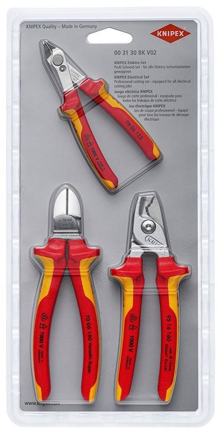 Knipex-Werk Schneidset 00 31 30 BK V02