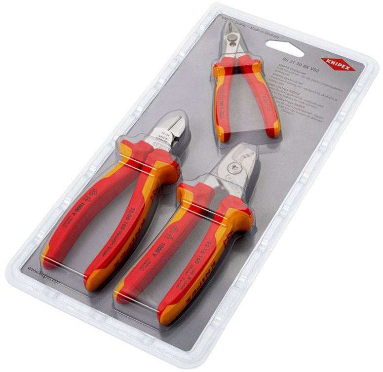 Knipex-Werk Schneidset 00 31 30 BK V02