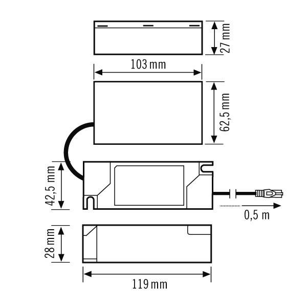 ESYLUX Betriebsgerät EQ10127878