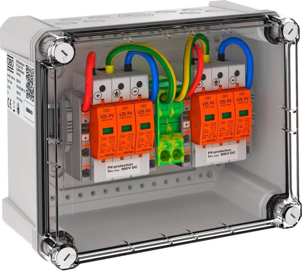 OBO Bettermann Generatoranschlusskasten PVG-BC 900K 110