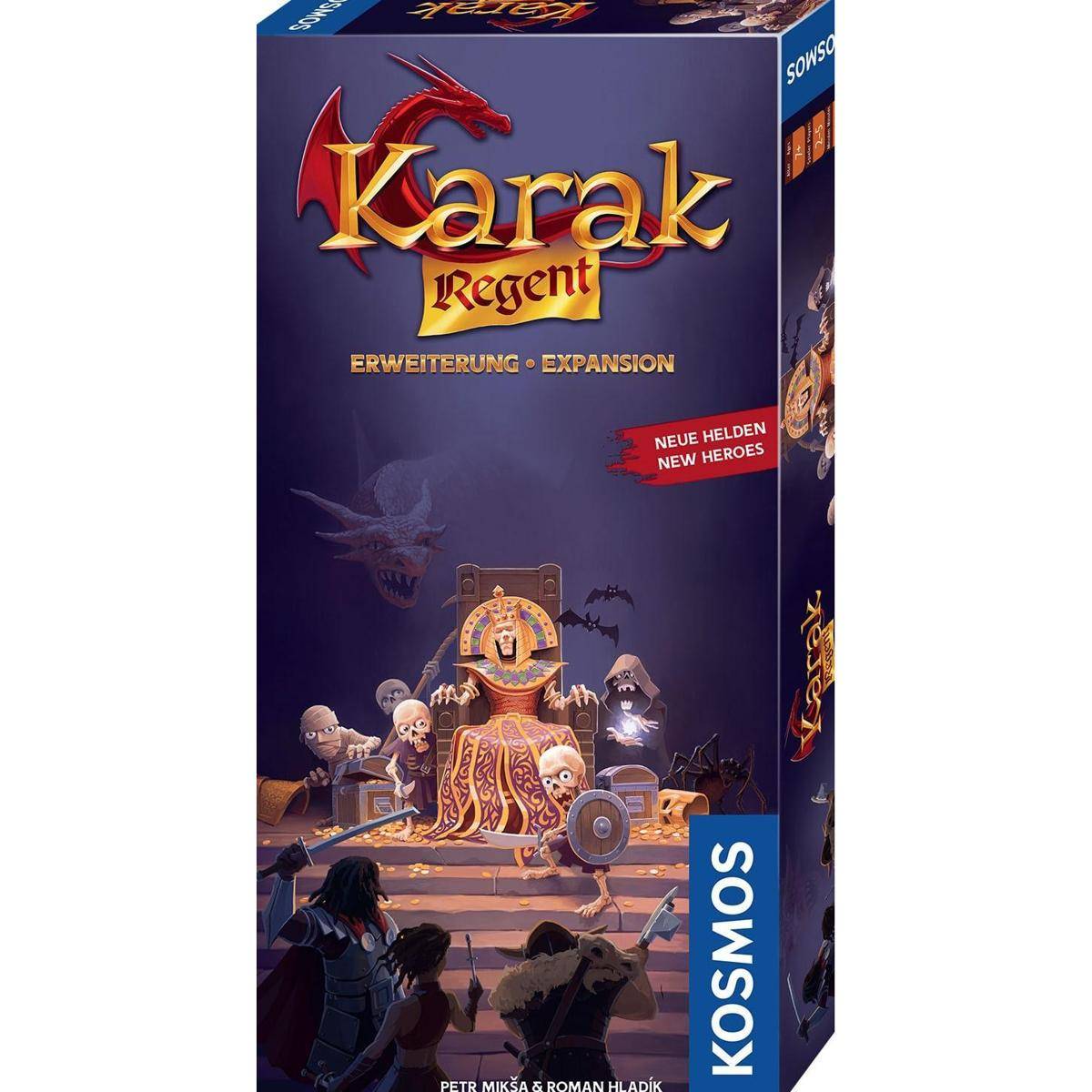 Karak: Regent, Brettspiel, für 2-5 Spieler, ab 7 Jahren (DE-Erweiterung)