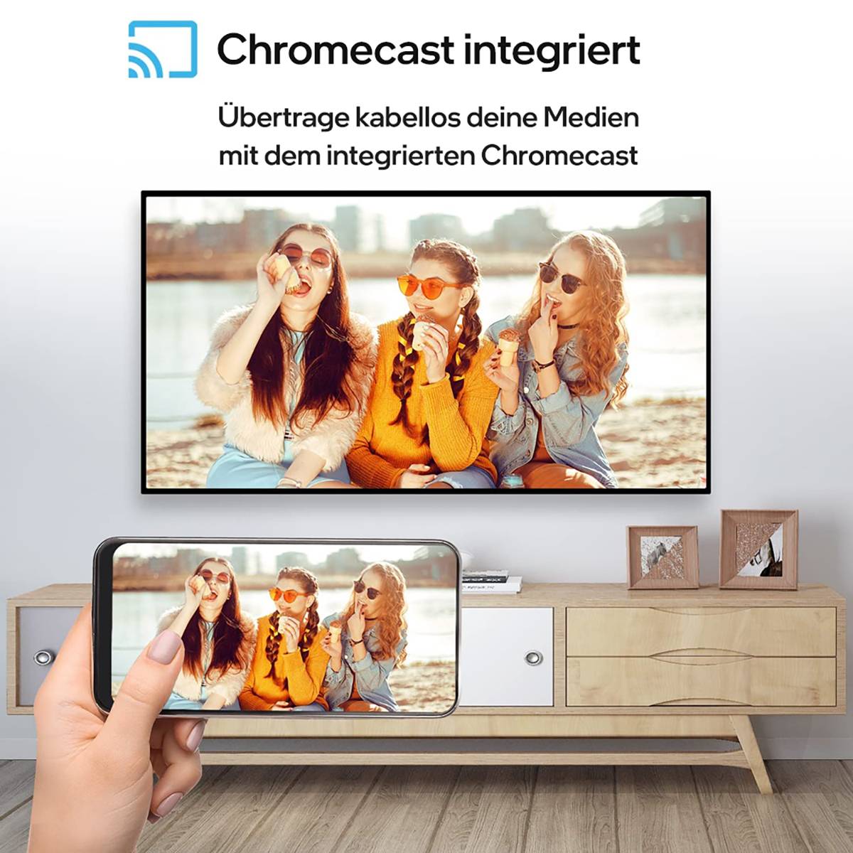 Android TV Stick GD1 4K (Ultra-HD) HDR Streaming HDMI | Chromecast | Netflix | Prime Video | Disney+