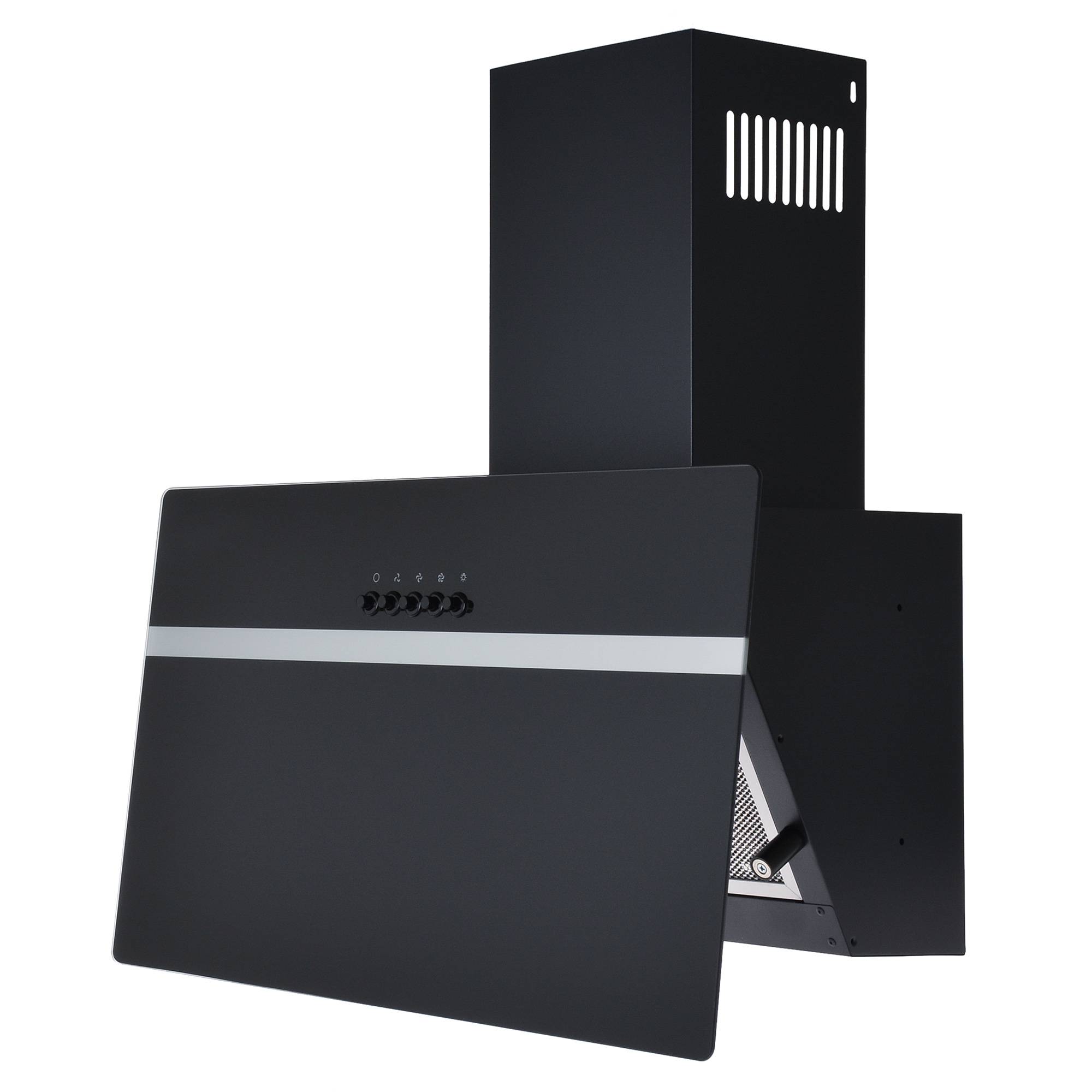 YUNA Dunstabzugshaube Schräghaube DUSANKA, 60 cm