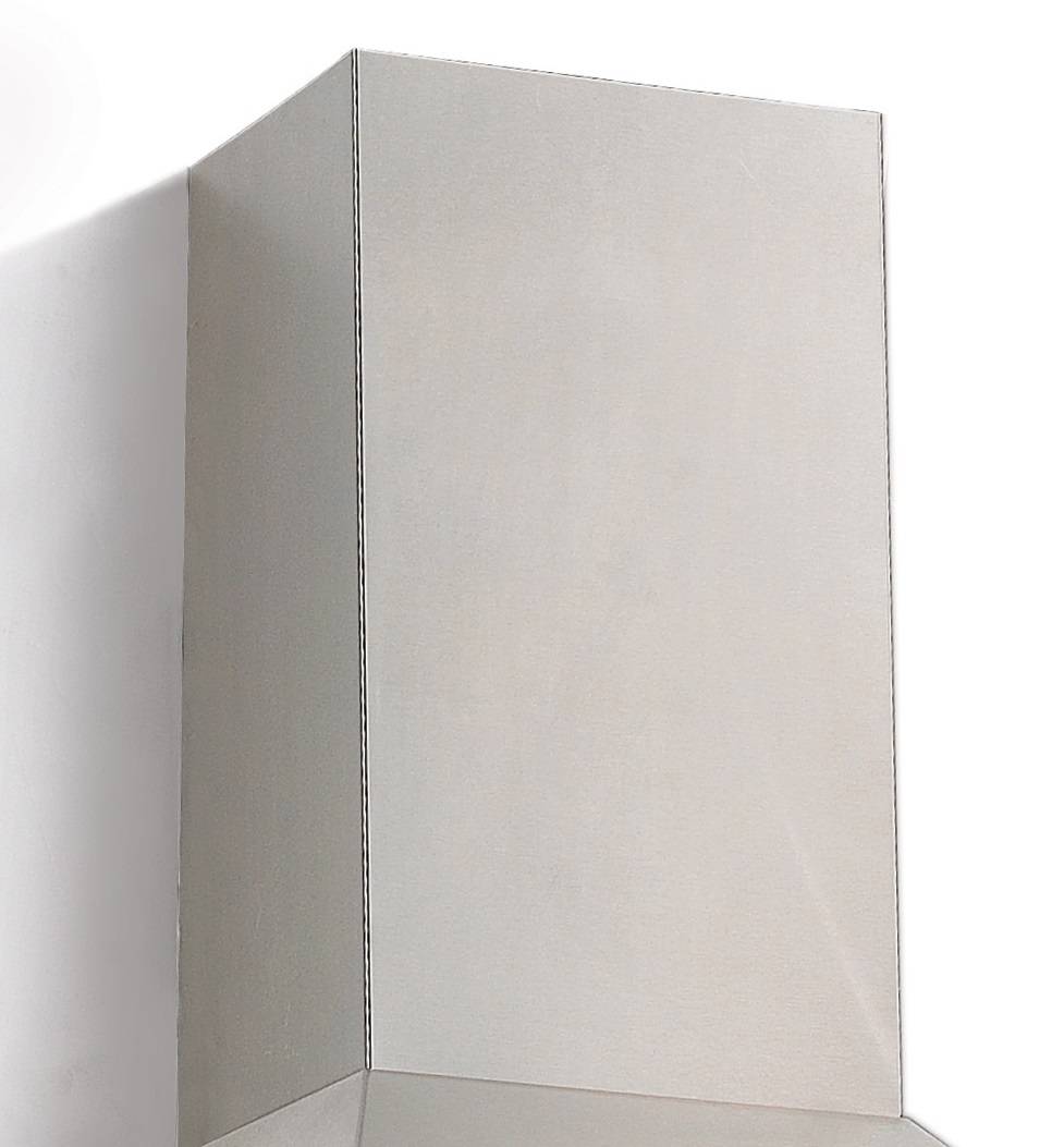 PKM Kaminabzugshaube 6090-2H - 60cm, Edelstahl, Wandesse, Dunstabzugshaube