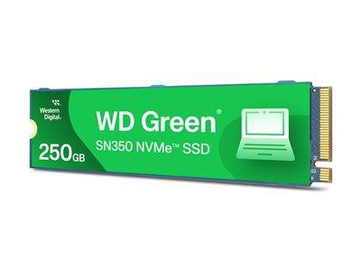 WD Green SN350 NVMe SSD 250GB M.2 2280 Komponenten Speicherlaufwerke Interne SSDs