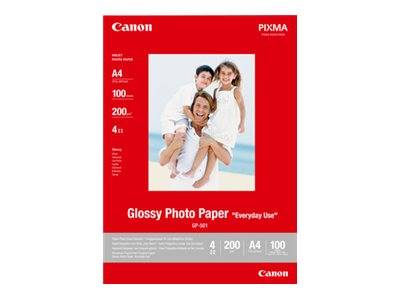 CANON Glossy Photo paper A4 (5 Blatt) Drucken, Scannen & Verbrauchsmaterial Verbrauchsmaterialien